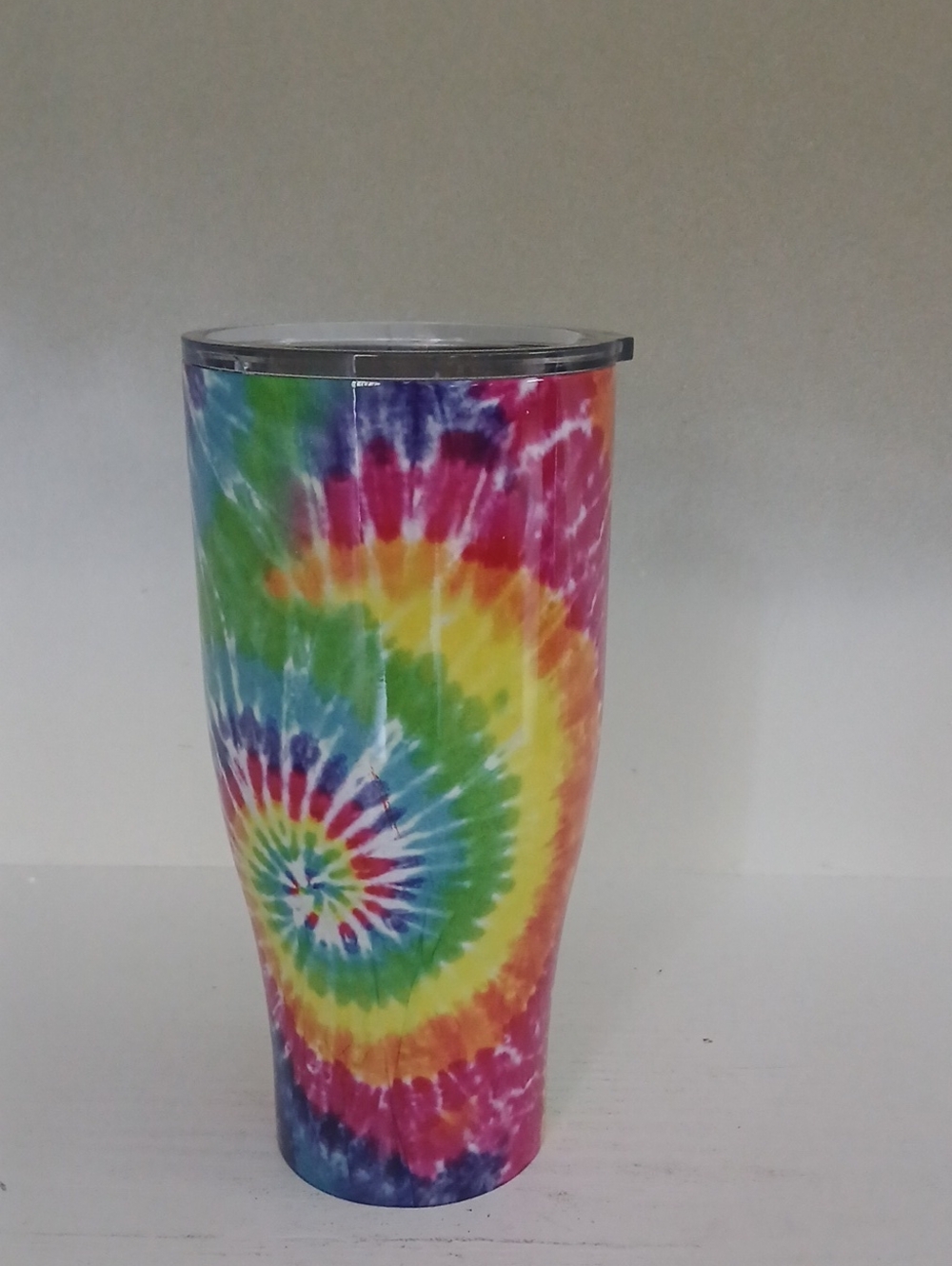 Tie-Dye Spiral Stainless Tumbler - Multicolor